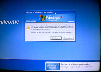 Genuine Windows XP License Keys With WGA Crack