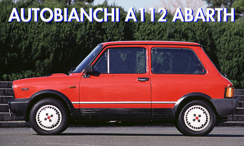 Re: Autobianchi A112 Abarth!