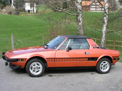 just bought a fiat x19 bertone today its only done 35000 miles and full 