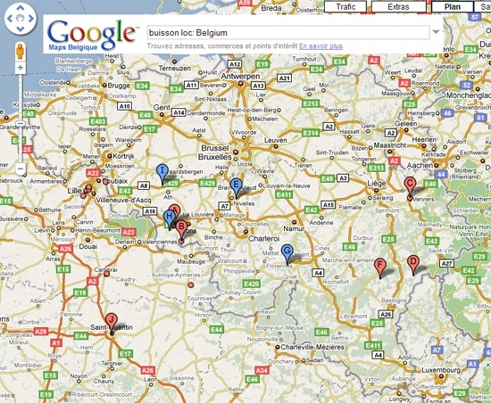 buisson google map