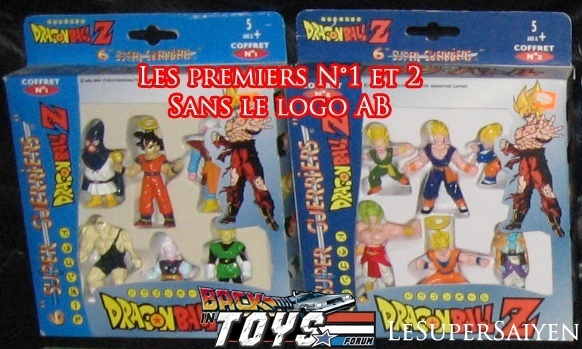 Lot 10 figurines Dragon Ball Z DBZ don AB et Shueisha années fin 80 en TBE 