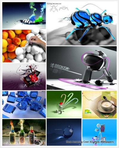 45 Best Amazing Cool 3D Style Wallpapers