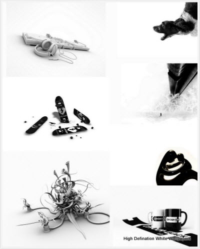 115 High Defination Black & White Wallpapers