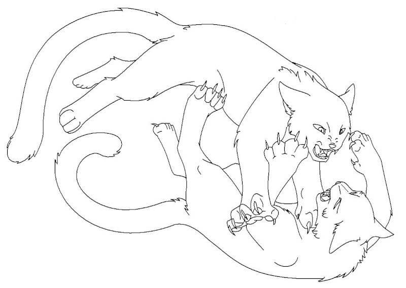 warrior cat coloring pages clan - photo #18