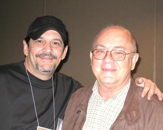 <b>Edmundo Garcia</b> con su amigo Miguel Barnet en La Habana - edmund10