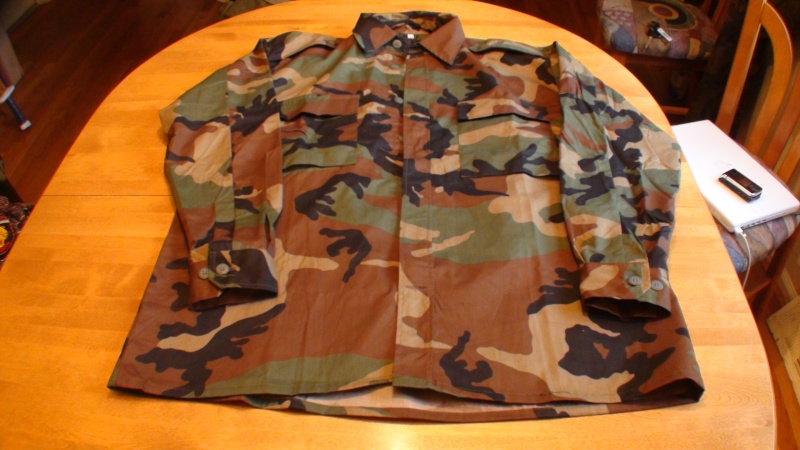 Croatian woodland camo shirt