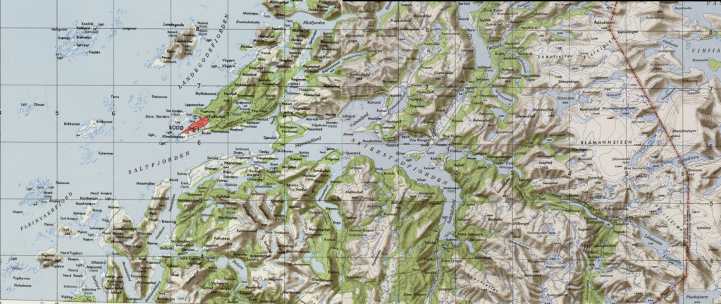 Salten Fjord - Skjerstad Fjord